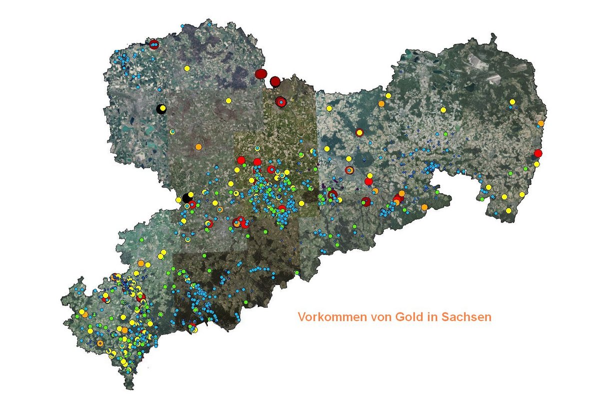 Gold in Sachsen 