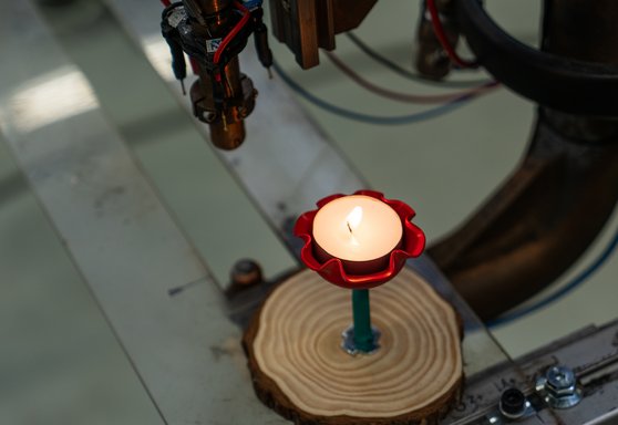 Build tea light holder yourself: Wood…